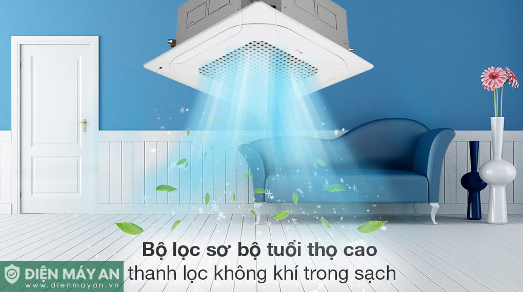 Điều hòa âm trần cassette LG Inverter 30000 BTU ZTNQ30GNLE0